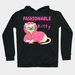 Fashionable Kitty Hoodie